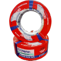 Малярная лента (скотч) BLUE DOLPHIN RED 48 мм х 50 м (60 дней) (02-1-01)