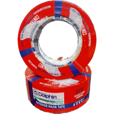 Малярная лента (скотч) BLUE DOLPHIN RED 48 мм х 50 м (60 дней) (02-1-01)