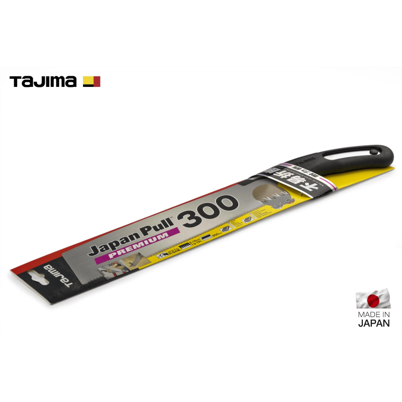 Пила ручная японская по дереву TAJIMA Japan Pull 300/KCH двухкомпонентная ручка 300 мм (1103-2531)