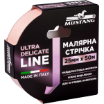 Малярная лента Mustang Ultra Delicate Line 25 мм х 50 м (ITWP2550P) – Фото №1