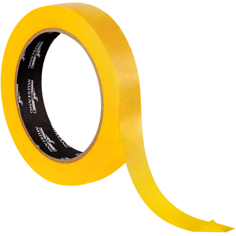 Малярная лента рисовая Mustang Contour Line 19 мм х 50 м (ITWP1950G)