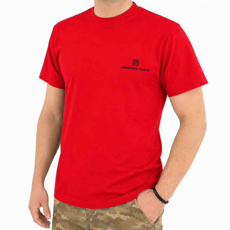 Футболка Universal брендированная р.XL, красная (MK023CV_200XL_RED)