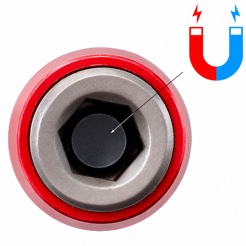 Магнитная шестигранная поворотная отвертка-держатель бит 1/4" (UT1039)