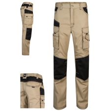 Штаны рабочие Velilla эластичные, износостойкие ,10 отделений, размер M беж (103011M-A)