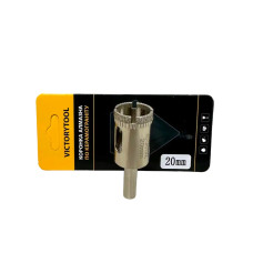Коронка алмазная VICTORYTOOL 20 мм под дрель (v020)