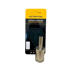 Коронка алмазная VICTORYTOOL 22 мм под дрель (v022)