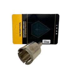 Коронка алмазная VICTORYTOOL 30 мм под дрель (v030)
