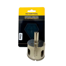 Коронка алмазная VICTORYTOOL 40 мм под дрель (v040)