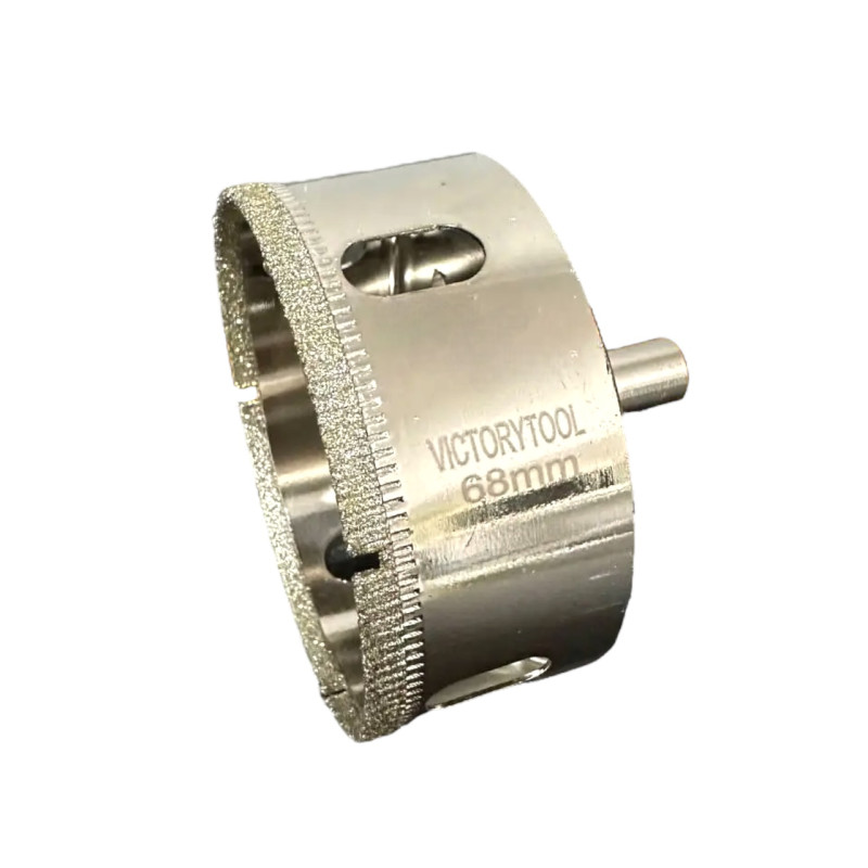 Коронка алмазная VICTORYTOOL 68 мм под дрель (v068)