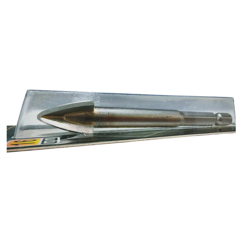 Свердло високоресурсне для плитки та скла VICTORYTOOL 16 мм, HEX 1/4 (П116)