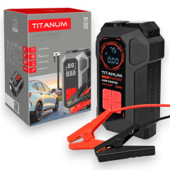 Пускозарядний пристрій з компресором 4в1 TITANUM JSQ18 2000A 10000mAh (TA-JSQ18)