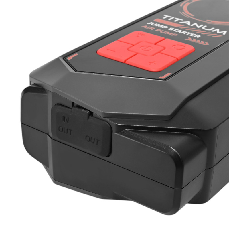 Пускозарядное устройство с компрессором 4в1 TITANUM JSQ18 2000A 10000mAh (TA-JSQ18)
