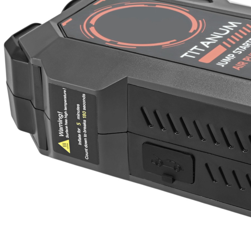 Пускозарядное устройство с компрессором 4в1 TITANUM JSQ18 2000A 10000mAh (TA-JSQ18)