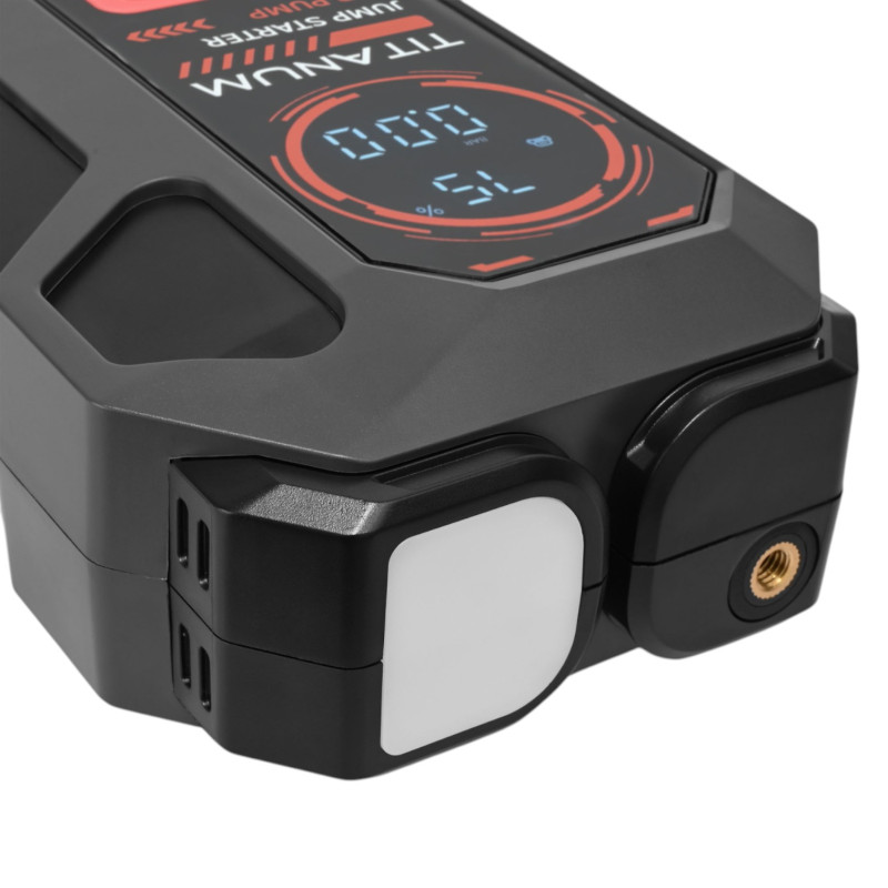 Пускозарядное устройство с компрессором 4в1 TITANUM JSQ18 2000A 10000mAh (TA-JSQ18)