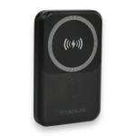 Повербанк TITANUM MA02 10000 mAh 22.5W с беспроводной зарядкой, черный (TPB-MA02-B) – Фото №2