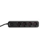 Сетевой удлинитель VIDEX ONCORD 4р/3м заземление (VF-PD43G-B) – Фото №4