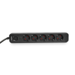 Мережевий подовжувач VIDEX ONCORD 5р/3м заземлення (VF-PD53G-B) – Фото №4