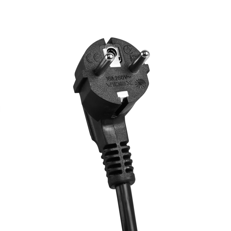 Мережевий подовжувач VIDEX ONCORD 5р/3м заземлення (VF-PD53G-B)