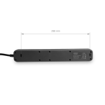 Сетевой удлинитель VIDEX ONCORD 6р/3м заземление (VF-PD63G-B) – Фото №5