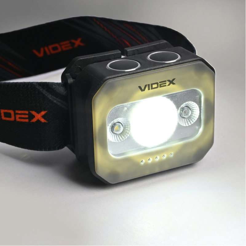 Налобний світлодіодний ліхтарик VIDEX VLF-H086 400Lm 5000K (VLF-H086)