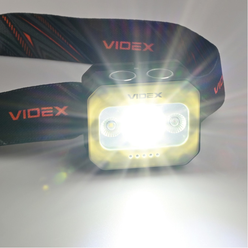 Налобний світлодіодний ліхтарик VIDEX VLF-H086 400Lm 5000K (VLF-H086)