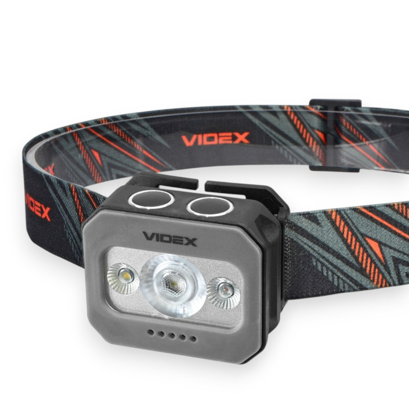 Налобний світлодіодний ліхтарик VIDEX VLF-H086 400Lm 5000K (VLF-H086)