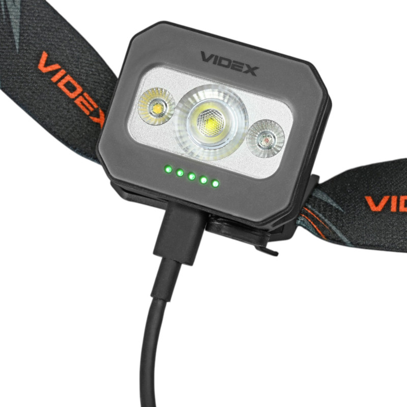 Налобний світлодіодний ліхтарик VIDEX VLF-H086 400Lm 5000K (VLF-H086)
