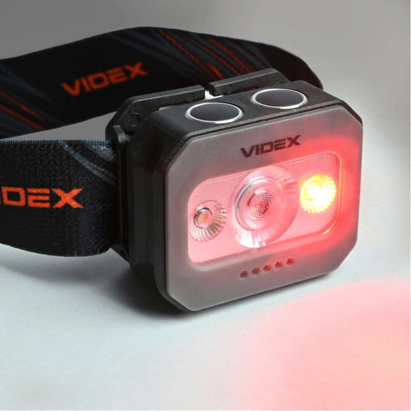 Налобний світлодіодний ліхтарик VIDEX VLF-H086 400Lm 5000K (VLF-H086)