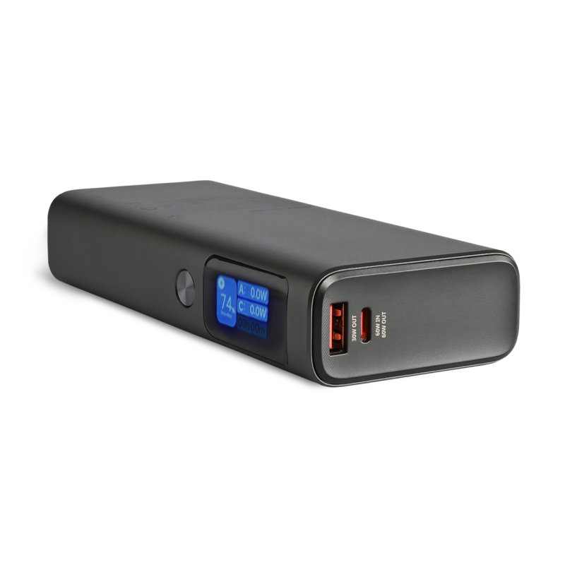 Повербанк VIDEX VPB-323 20000мА 130Вт PD100Вт (VPB-323-B)