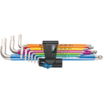 Ключ шестигранный Г-образный НАБОР WERA 3950/9 Hex-Plus Multicolour HF Stainless 1 (05022699001) – Фото №1