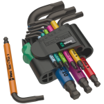 Ключ шестигранний Г-подібний НАБІР — 9 шт WERA BlackLaser 950/9 Hex-Plus Multicolour 2 (05133164001) – Фото №2