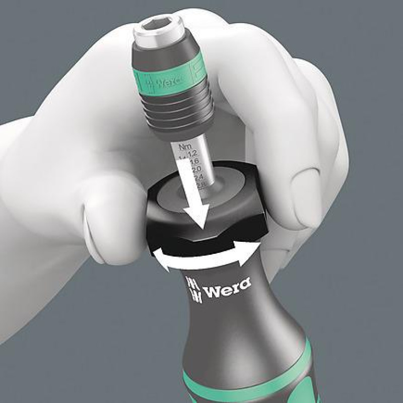 Набор динамометрических отверток, Wera Kraftform 7440/41/42 (0.3-6.0 Нм) (05074739001)