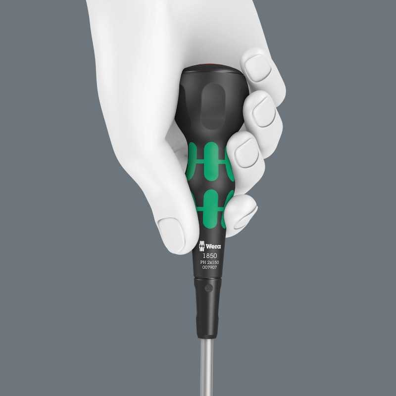 Набор отверток Wera 9257 Ball Grip Set 1, 9 предметов (05134028001)