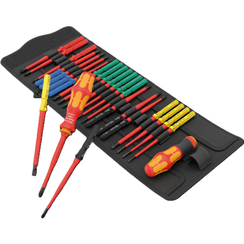 Отвертка с сменными насадками WERA Kraftform Kompakt VDE Big Pack1 (05006617001)