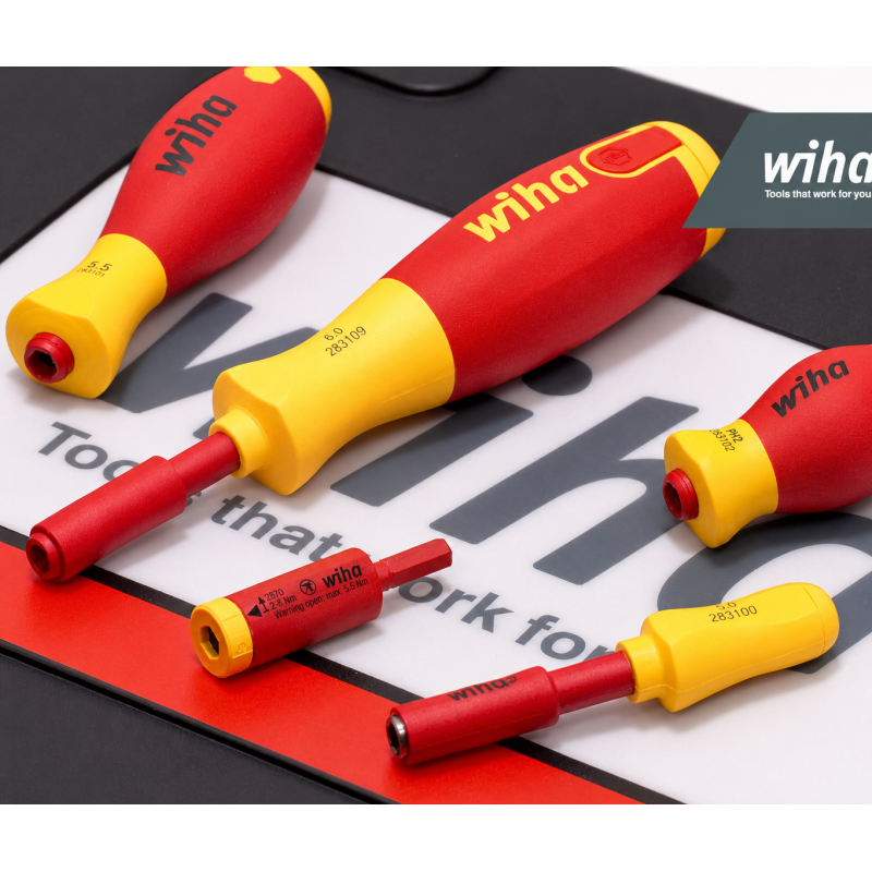 Динамометричний адаптер Wiha ізольований 2.0 Nm easyTorque electric (41342)