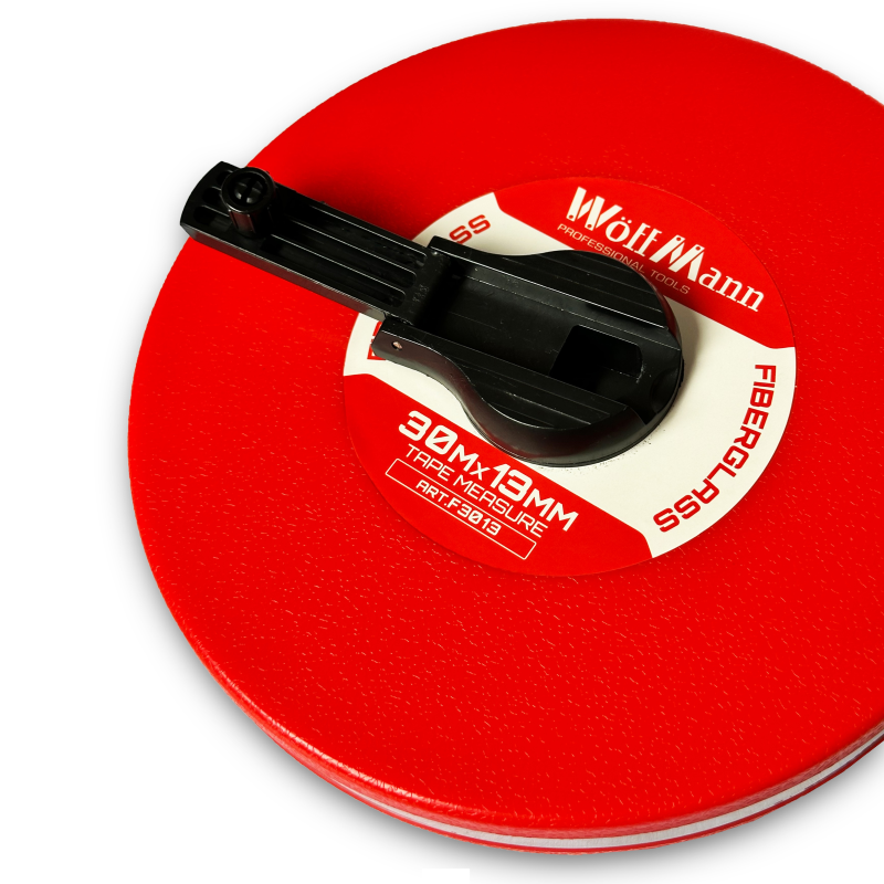 Рулетка скловолоняна WoffMann Professional Tools 30м х 13мм (F3013)