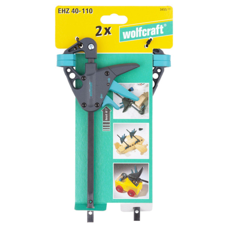 Стубцина быстрозажимная Wolfcraft EHZ 40-110 (3455100)