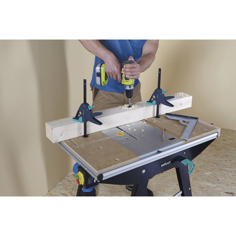 Струбцина для рабочего стола Wolfcraft PRO 65-150-W (3036000)
