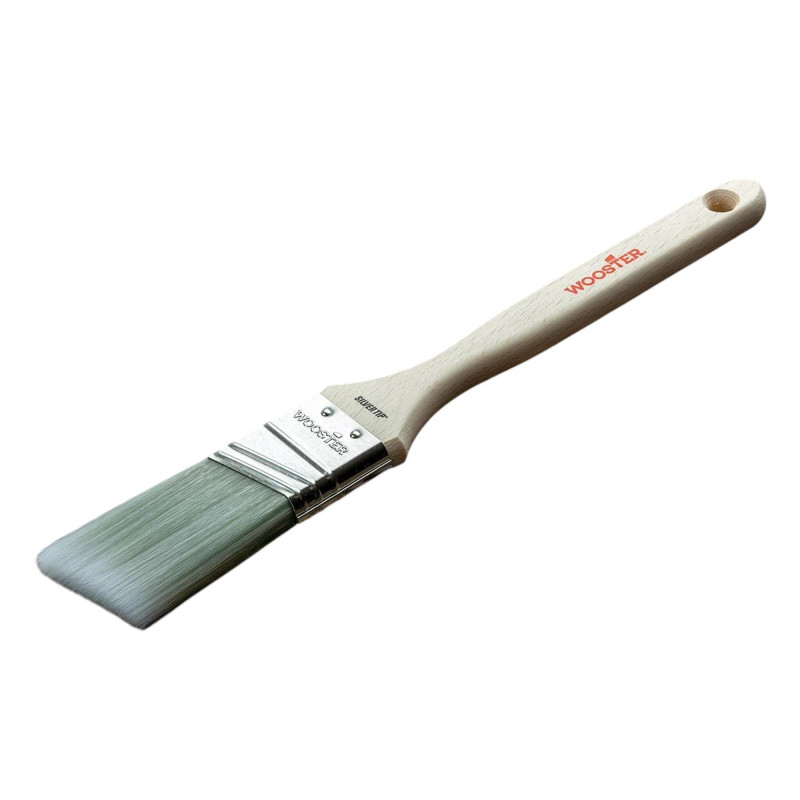 Синтетичная кисть Wooster Silver Tip angle sash 38 мм с угловым срезом, (5221-1-1/2)