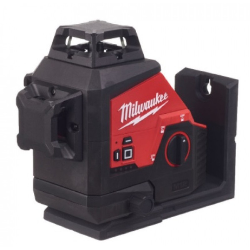 Уровень лазерный (нивелир) 3D аккумуляторный MILWAUKEE M12 3PL-0C (4933478103)