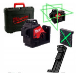 Уровень лазерный (нивелир) 3D аккумуляторный MILWAUKEE M12 3PL-0C (4933478103) – Фото №1