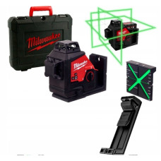 Рівень лазерний (нівелір) 3D акумуляторний MILWAUKEE M12 3PL-0C (4933478103)