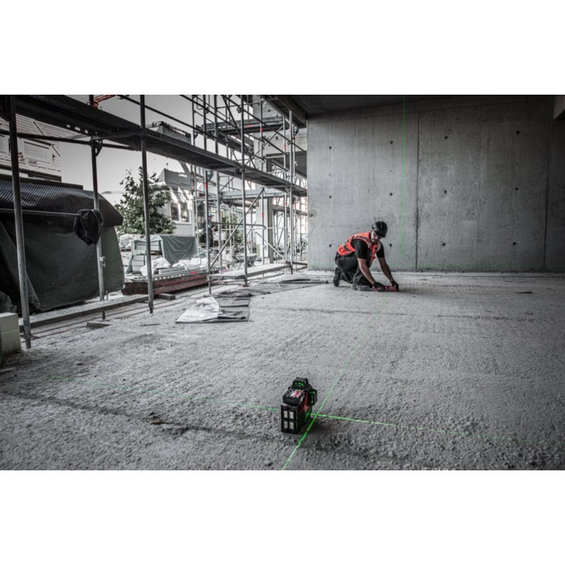Уровень лазерный (нивелир) 3D аккумуляторный MILWAUKEE M12 3PL-0C (4933478103)
