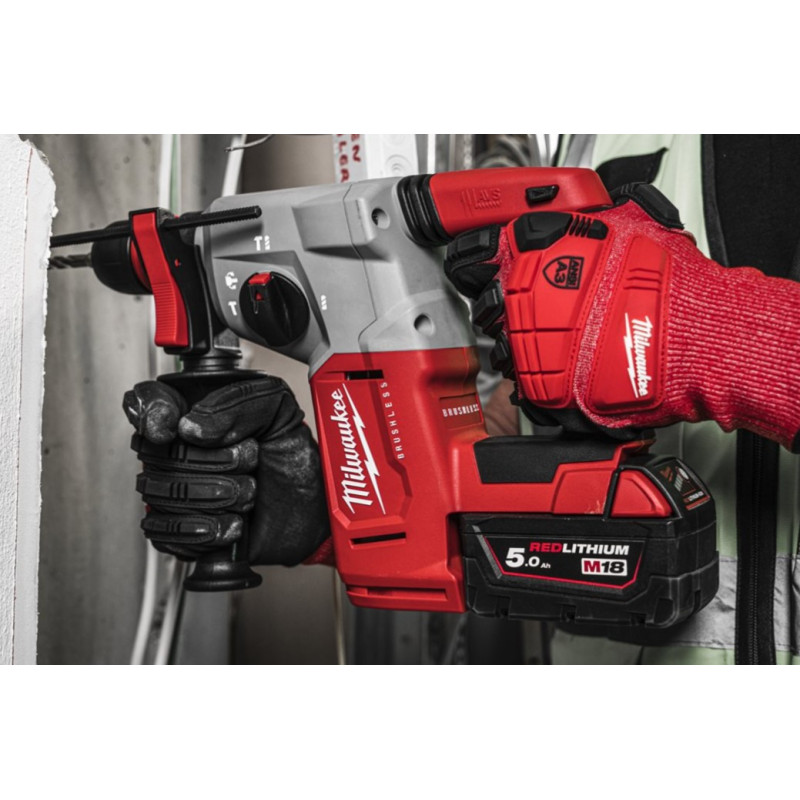 Перфоратор аккумуляторный бесщеточный SDS PLUS удар 2.3 Дж M18 BLHX-0X FIXTEC MILWAUKEE (4933478891)