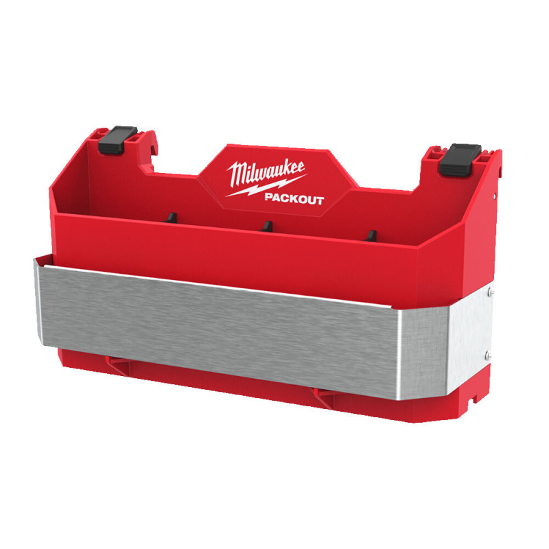 Полиця з металевою пластиною для кейсів PACKOUT™ MILWAUKEE (154x294x120мм) (4932498644)
