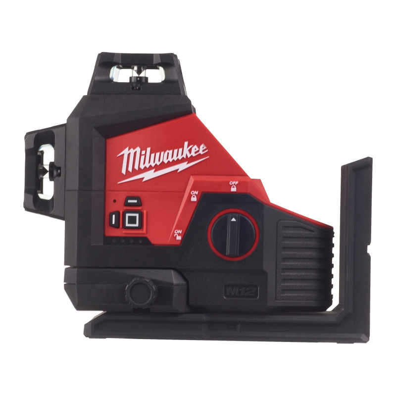 Уровень лазерный (нивелир) 3D аккумуляторный MILWAUKEE M12 3PL-0C (4933478103)