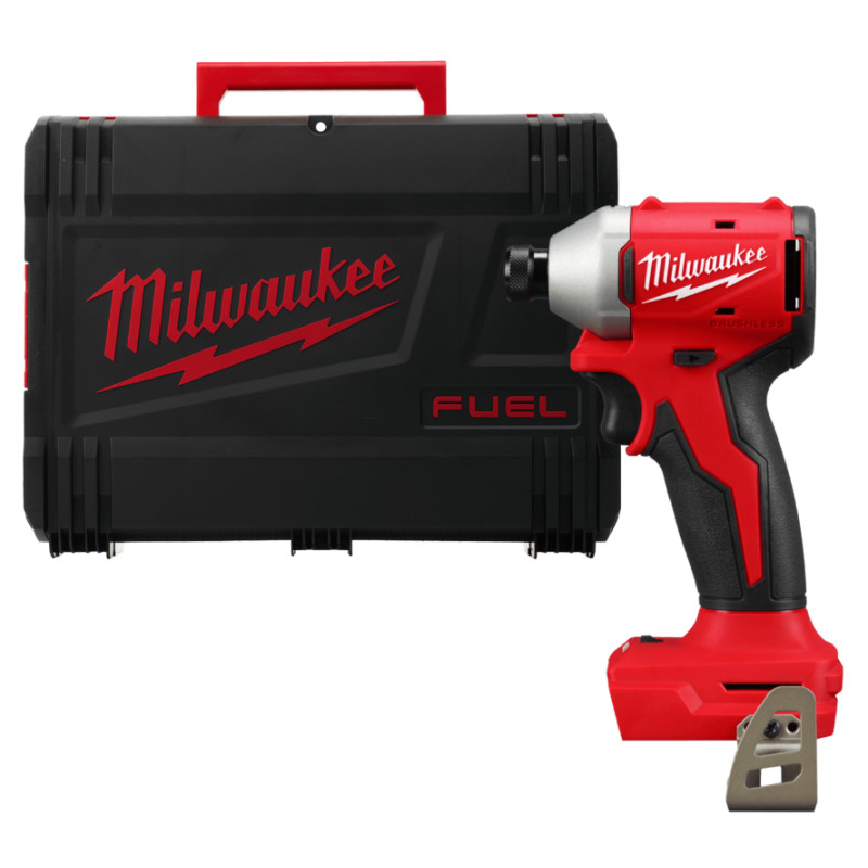 Шуруповерт ударный аккумуляторный бесщеточный M18 BLIDR-0X MILWAUKEE (4933492842)