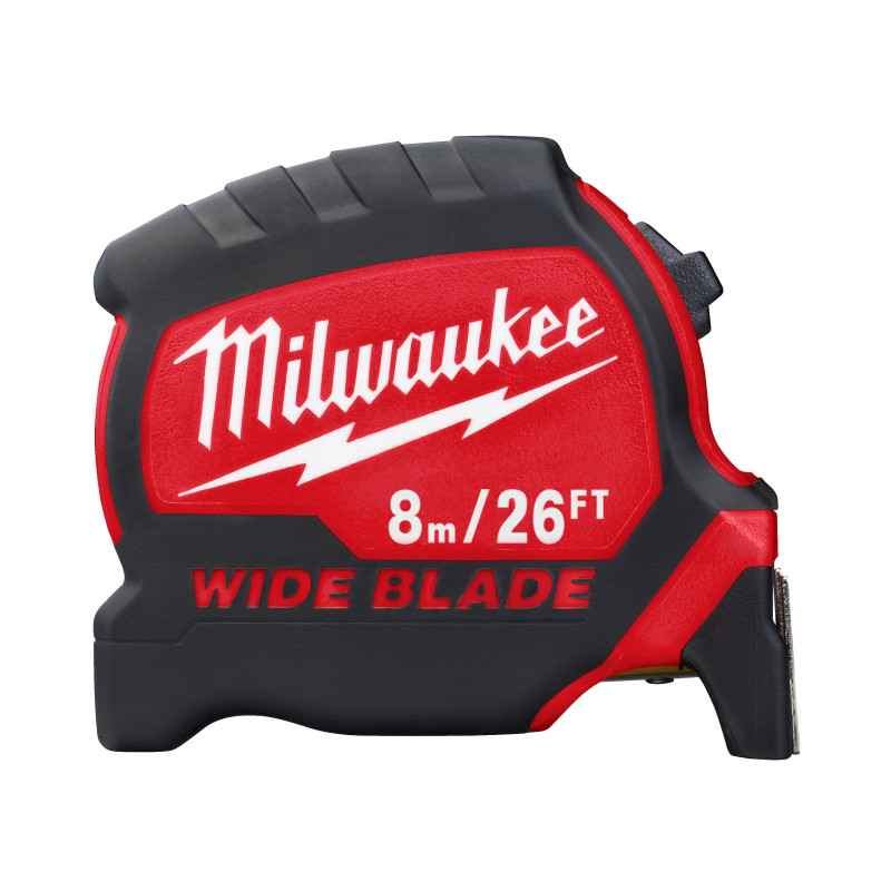 Рулетка метрическая MILWAUKEE WIDE BLADE 8м-26фт (4932471818)