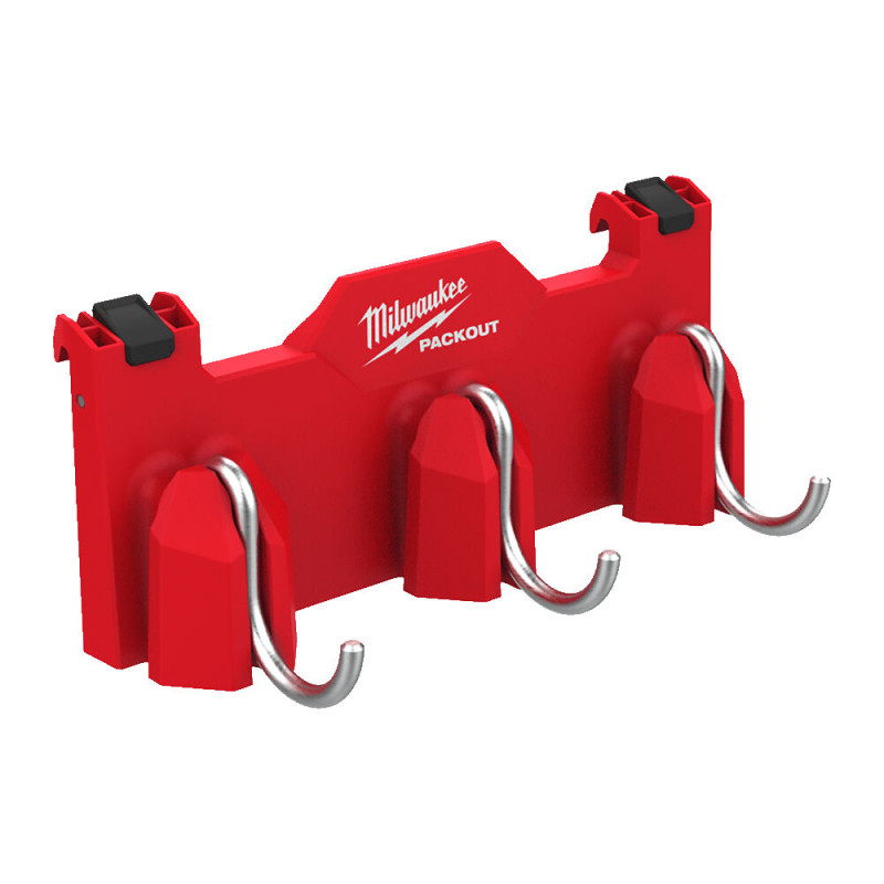 Тримач бічний для кейсів PACKOUT™ MILWAUKEE з гачками (4932498650)