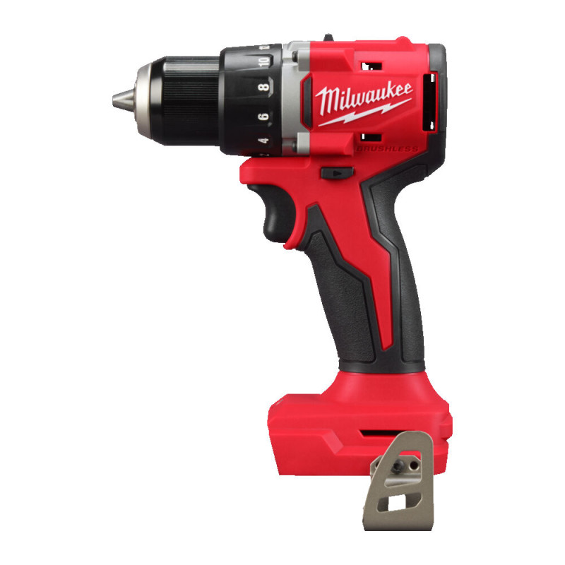Дриль-шуруповерт акумуляторна бещіткова MILWAUKEE M18 BLDDRC-202C 61Нм + З/П + 2 АКБ в кейсі (4933492833)